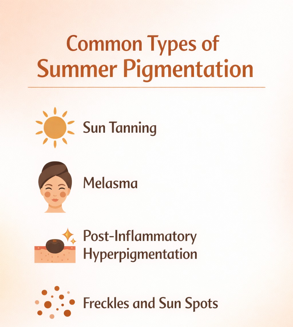 Common Types of Summer Pigmentation