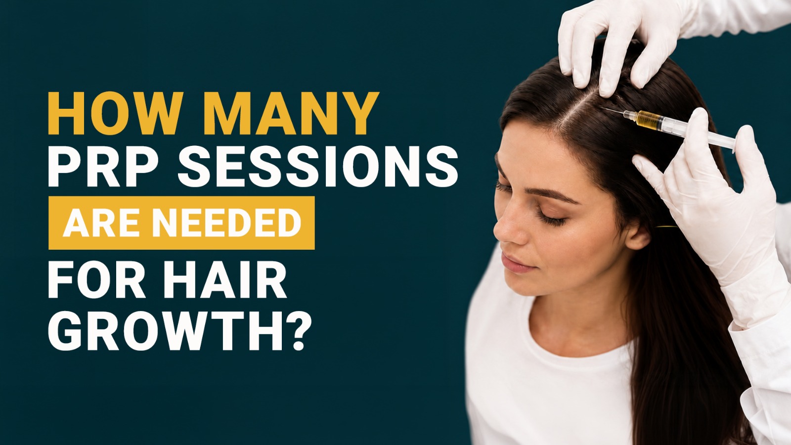 How Many PRP Sessions Are Needed for Hair Growth?