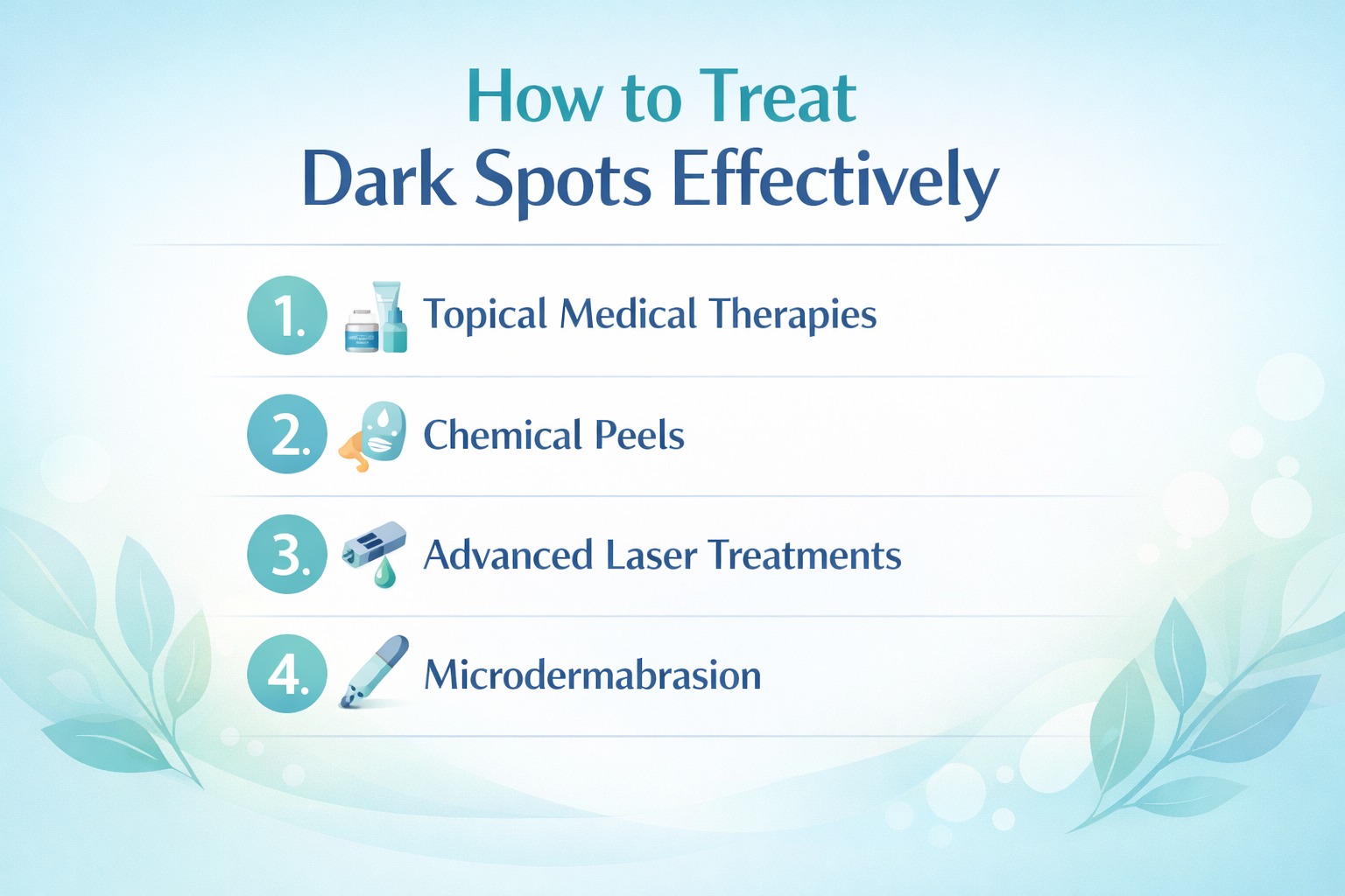 How to Treat Dark Spots Effectively