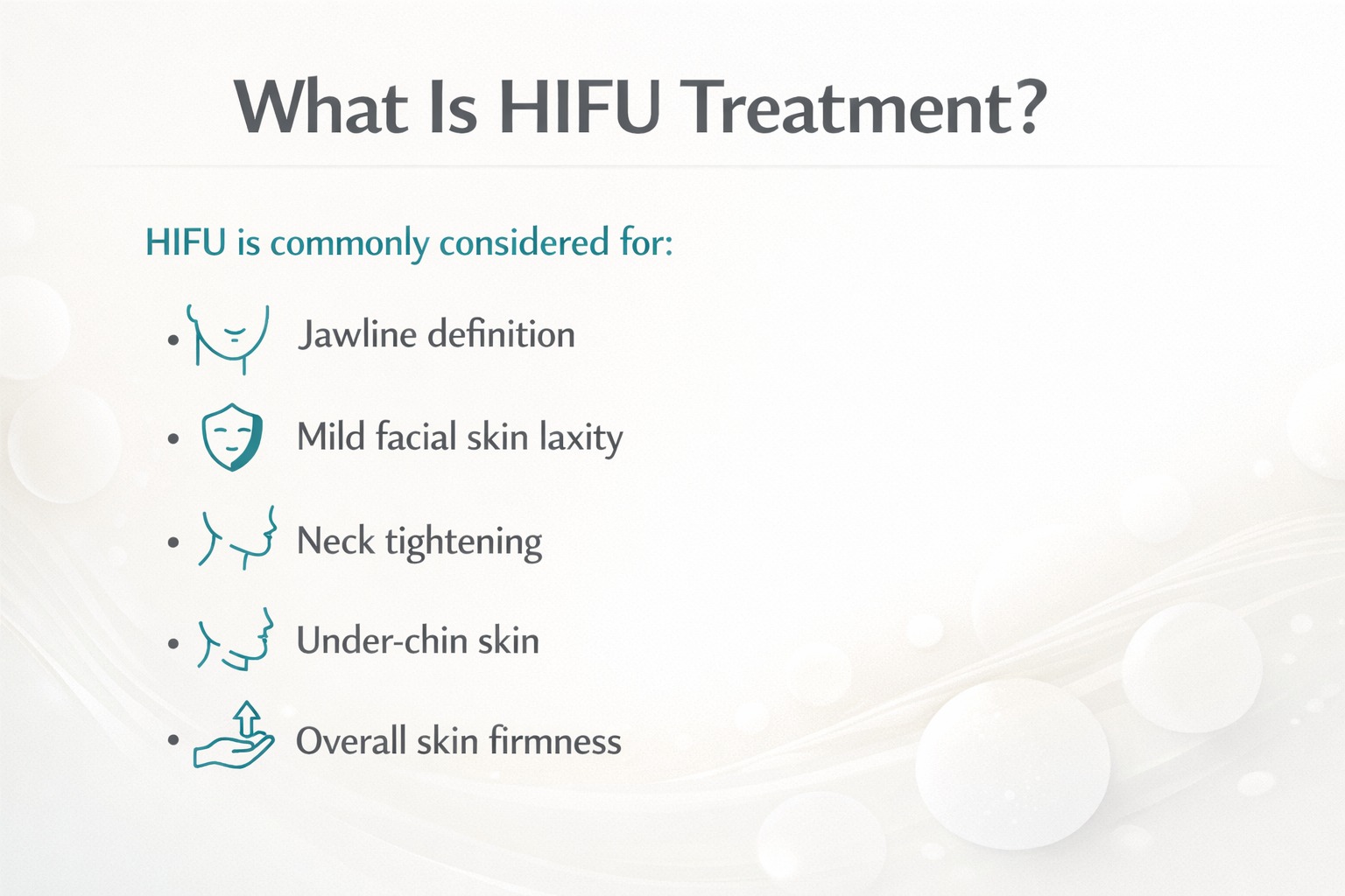 HIFU vs Botox for Skin Tightening