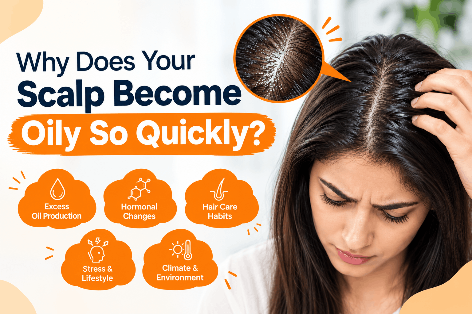 Why Does Your Scalp Become Oily So Quickly?
