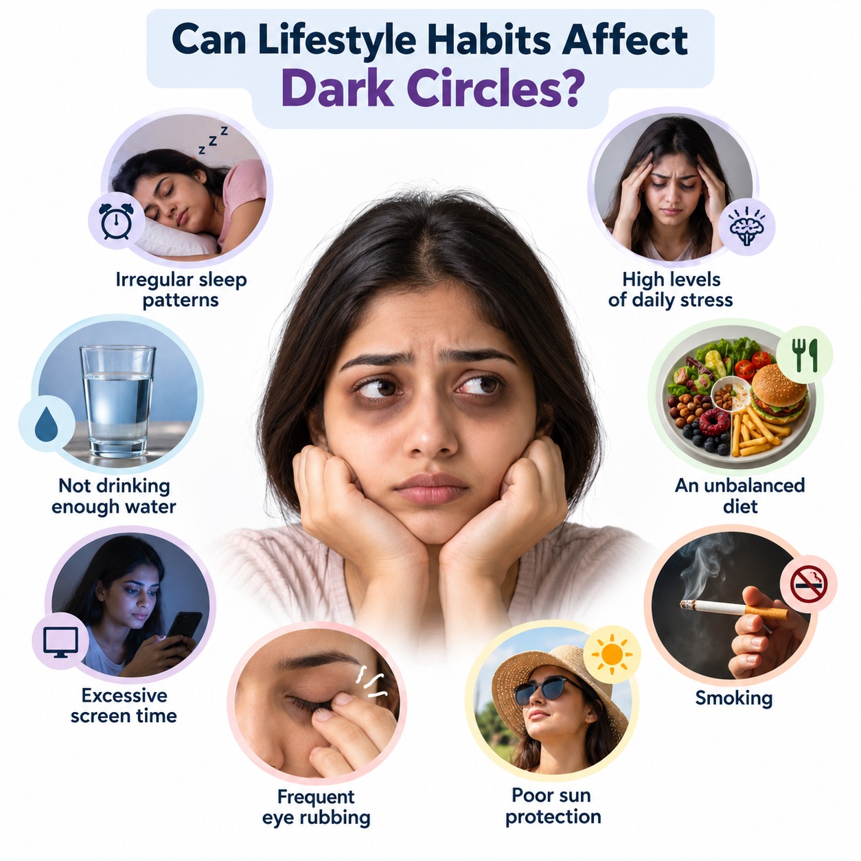 Can Lifestyle Habits Affect Dark Circles?
