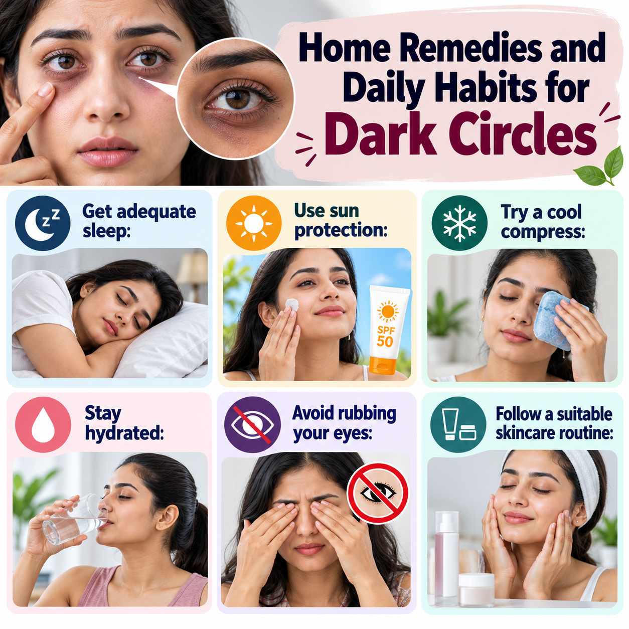 Home Remedies for Dark Circles
